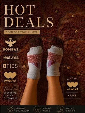 Unlisted Bombas Feetures Figs VoxxLifes socks 🧦 New without tags
